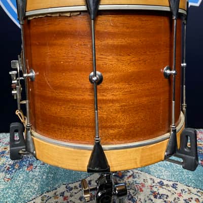 Slingerland - 10x14" No. 574 Legion Heir Model, 3-Ply Mahogany, Marching Snare Drum (Chicago-era) 1969–1972 image 8