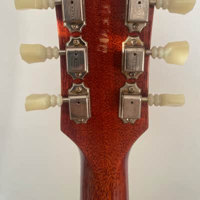 Gibson 1960 Les Paul Standard Reissue Ultra Light Aged 2023 Wide Tomato Burst image 14