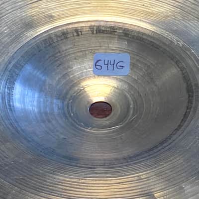 Zildjian Vintage 1950s Avedis 15” Hi-Hat Pair (644gr, 652gr) Good Condition -Light! image 15