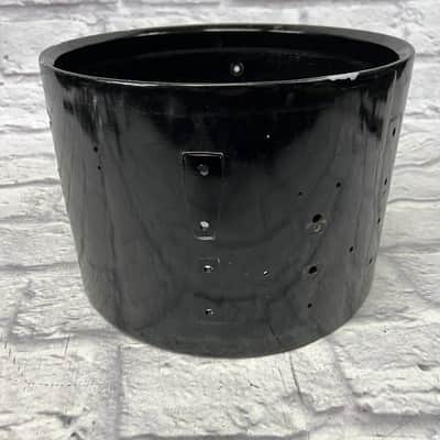 Unknown Black Lacquer 13x9 Rack Tom Snare Conversion AS IS image 4