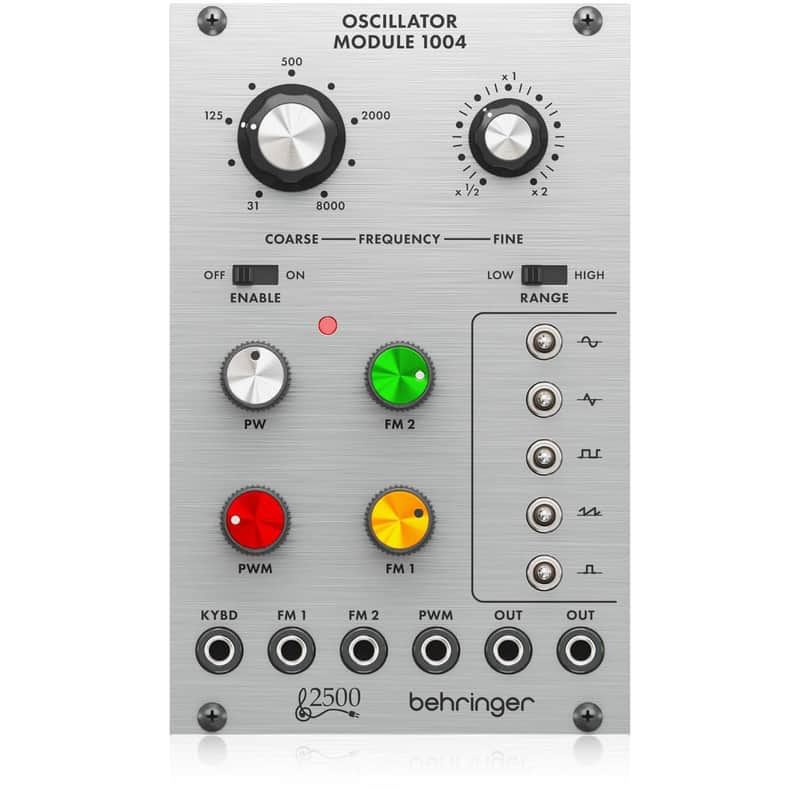 Behringer Legendary 2500 Series 1004 Dual Analog Core Voltage-Controlled Oscillator Module for Eurorack image 1