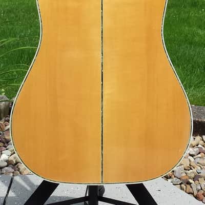 Very Rare Vintage Ventura V-29 Maple Acoustic Guitar Made in Japan MIJ Matsumoku w/ Hard case image 2