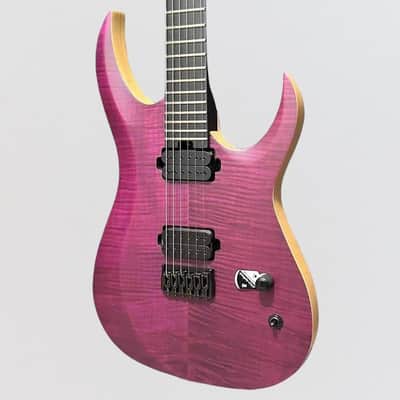 Schecter John Browne Tao-6 Electric Guitar - Satin Trans Purple image 3