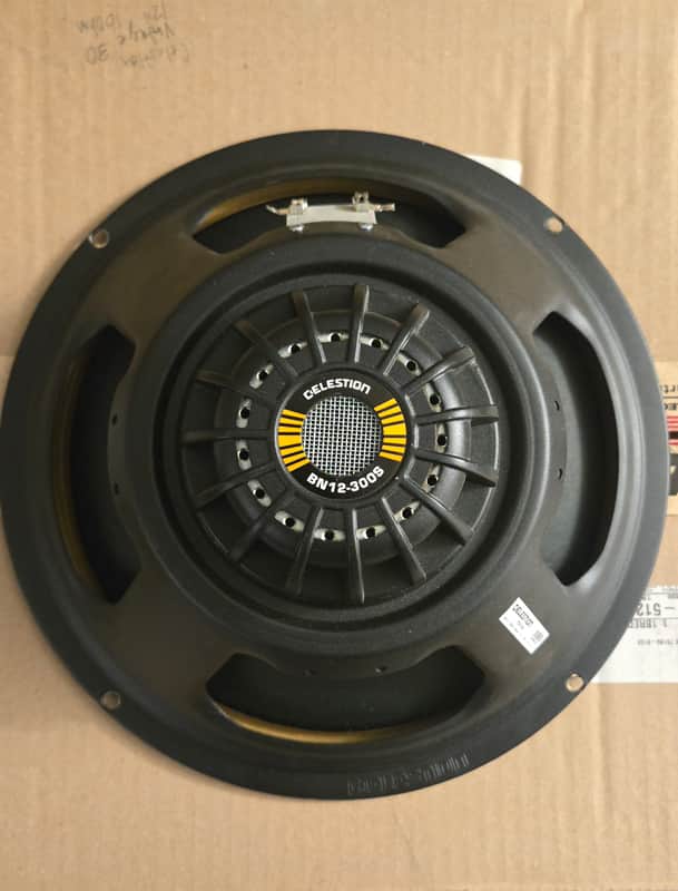 Celestion BN12-300S 12" 300-Watt 4ohm Bass Amp Speaker 2020s - Black image 1