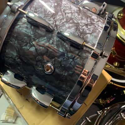 Pearl Masters 7” by 10” Tom Maple/Gum Series Tom w/OptiMount BLACK DIAMOND PEARL Excellent image 7