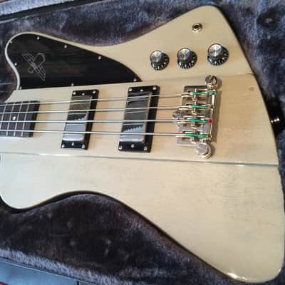 Epiphone Thunderbird Bass 2014 TV Silver w/OHSC image 5
