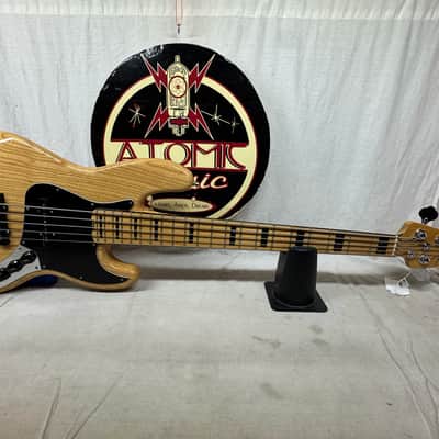 Fender American Elite Jazz Bass V 5-string J-Bass 2017 - Natural