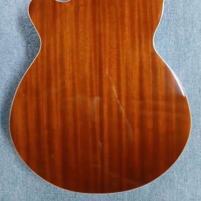 Oscar Schmidt OB100-N Acoustic/Electric Bass - Natural image 4