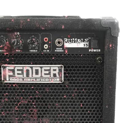 Fender Rumble 15 Owned by Frank Iero image 6