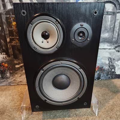 Yamaha Yamaha NS-A635A  3-way, 3-driver bookshelf speaker (1 SPEAKER ONLY) 90s  - Black image 3