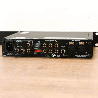 Shure SCM262 Stereo Microphone Mixer CG013PS image 4