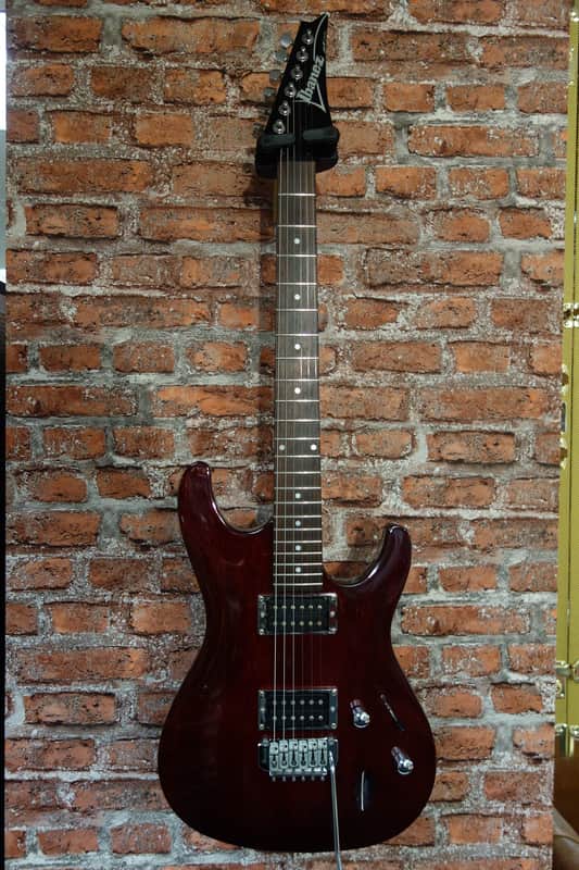 Ibanez SA-120 series Translucent Red Electric Guitar image 1