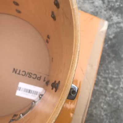 Ludwig Super classic 1990s - Black lacquer 13 x 12 tom 4 ply modular image 9