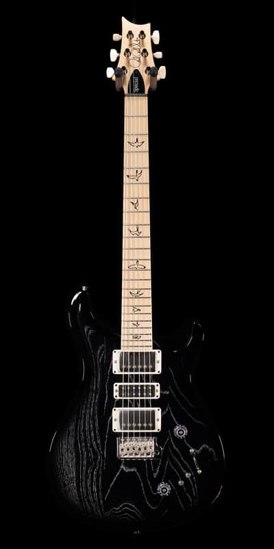 PRS CE Swamp Ash Special Maple - Black Doghair Smokeburst image 1