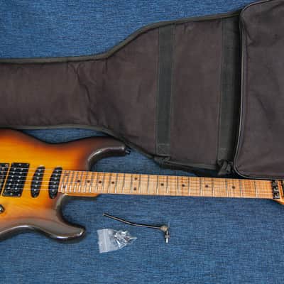 Music Works Super Strat - Jim Foote late 80-s Sunburst image 20