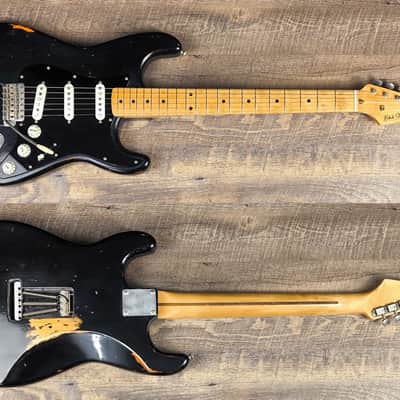 MyDream Partcaster Custom Built - Gilmour's Black Strat Tribute image 1