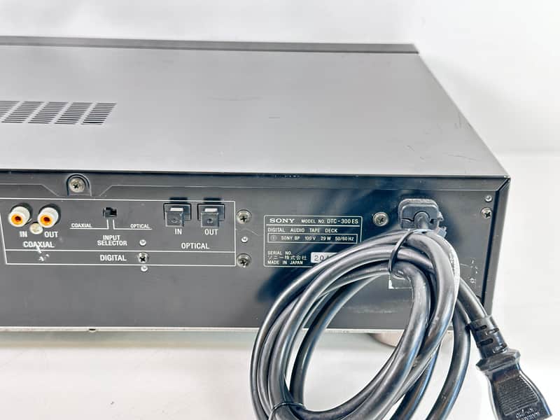 Sony DTC-300ES DAT Recorder Digital Audio Tape Deck | Reverb