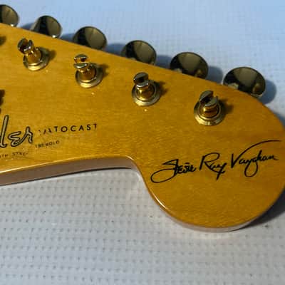 2015 USA Fender Stevie Ray Vaughan SRV Loaded Stratocaster Guitar Neck image 6