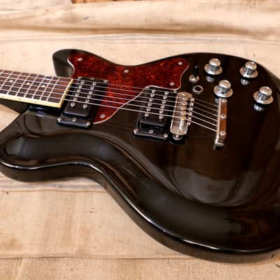 Mosrite Bluesbender 1970's Black image 15