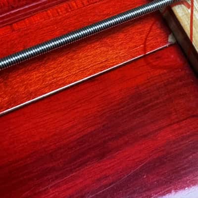 F BASS BN4 Trans Red, Maple Fingerboard, Very Good w/Cosmetic Flaws image 14