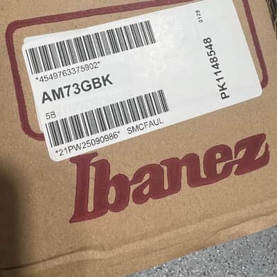 Ibanez Artcore AM73G Electric Guitar - Black image 7