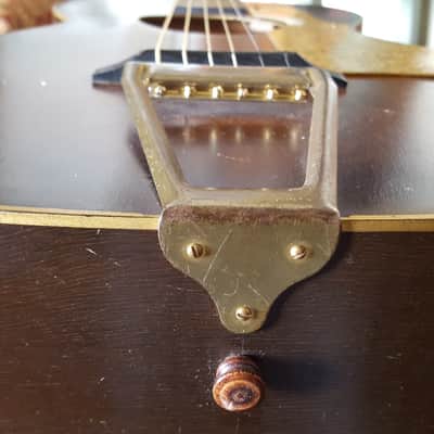 First National Institute Of Allied Arts  Parlor Flat Top 1930s Tobacco Burst w/ Original Case image 5