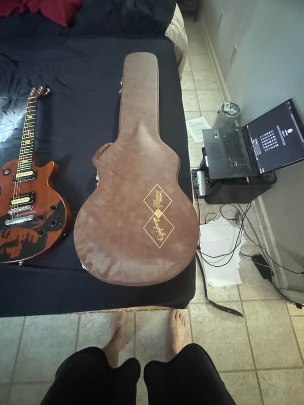 Epiphone Les Paul Bob Marley One Love signature 2004 - Flat brown stained image 1