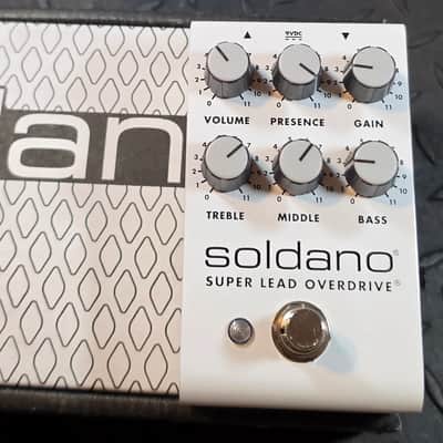 Soldano SLO Super Lead Overdrive Pedal 2022 - Present - White