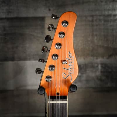 Schecter PT Special Electric Guitar - Purple Burst Pearl (667) image 5