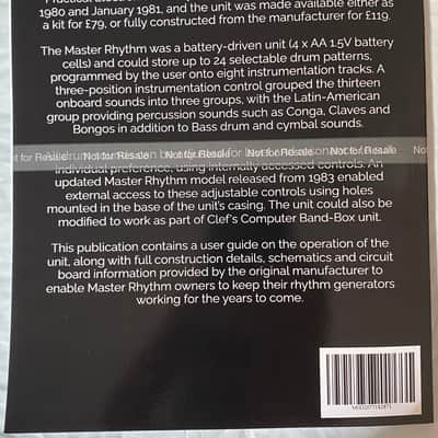 Clef Master Rhythm Owner's Manual image 5
