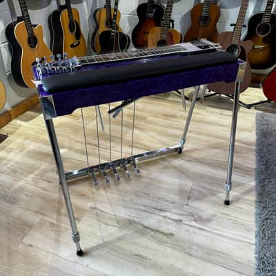 Justice The Judge SD10 C6 Pedal Steel - Purple Pearloid image 3