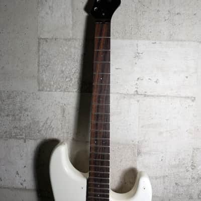 Tokai MAT Strat Husk M Series Late 80's White Glass Fiber Neck Body image 3