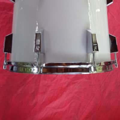 Rare 1990 Sonor Performer 14"x12" Tom - Late Poplar Edition (Made in Germany, White, Date Stamp 200) image 5