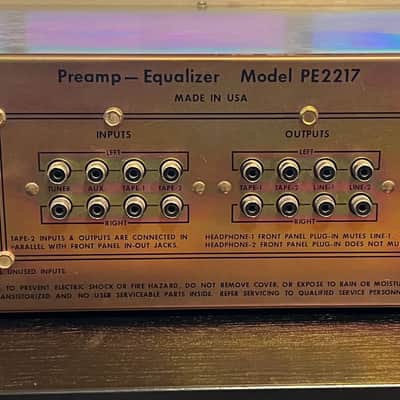 Soundcraftsmen PE2217 Preamp Equalizer 1976 - silver image 5