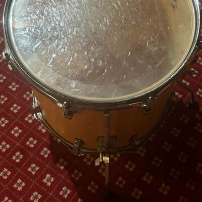 Ludwig Monroe NC Badge 1980's - Natural 5 Piece Drum Set image 5