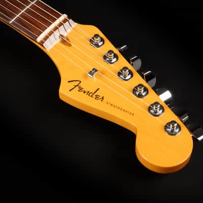 2022 Fender American Ultra Stratocaster HSS with Rosewood Fretboard - Ultraburst | USA Coil-Tap Compound Radius Locking Tuner | CoA OHSC image 9