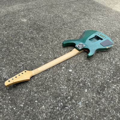 Sidewalk Sale: Washburn Mercury Series Electric Guitar Husk (1990s - Teal Flake) image 13