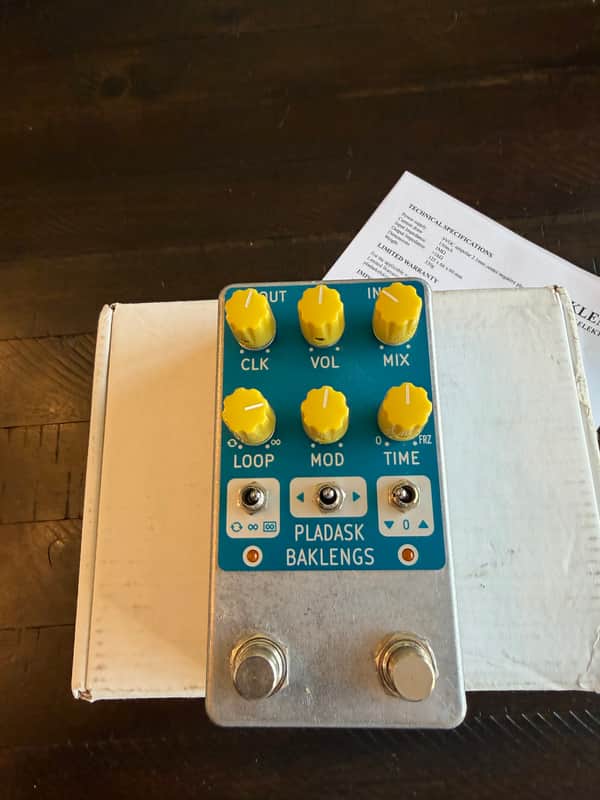 Pladask Elektrisk Baklengs image 1