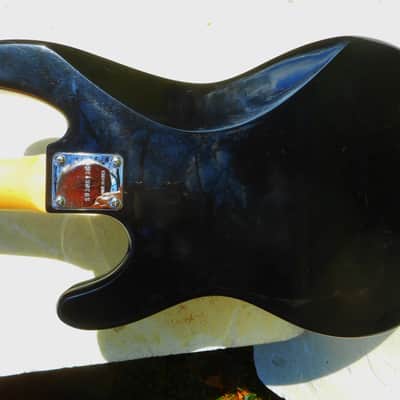 Gibson Epiphone Jazz Bass Guitar, 1993,  Black,  Very Clean image 9