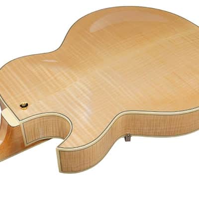 Ibanez LGB30 NT George Benson Signature Hollowbody Electric Guitar. Natural with Case image 8