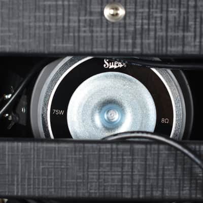 Supro 1822R Delta King 12 15-Watt 1x12" Guitar Combo 2021 - Present - Black / Black Stripes image 4