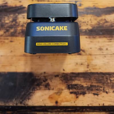 SONICAKE VolWah Active Volume And Wah Guitar Effects Pedal 2020s - Black image 2