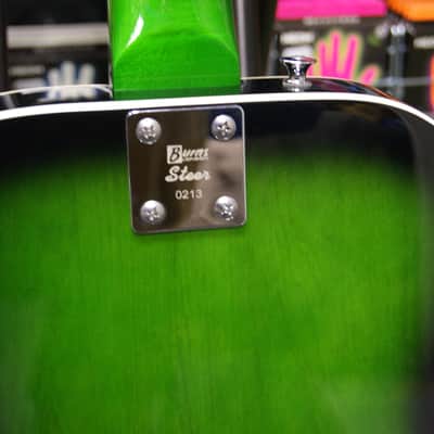 Burns Steer electro acoustic guitar & case (Billy Bragg) imagen 5