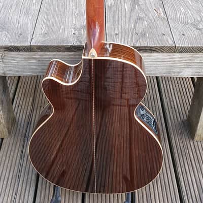 Cort AS-S5 NAT, Vollmassive Mini Jumbo Westerngitarre mit Fishman Preamp image 12