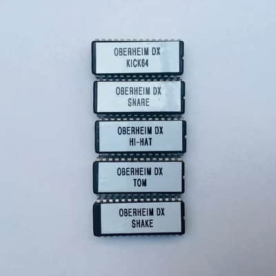 Complete Stock EPROM Drum Set For The Oberheim DX