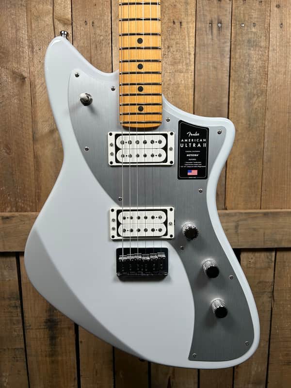 Fender American Ultra II Meteora Electric Guitar - Avalanche (*SCRATCH AND DENT*) image 1