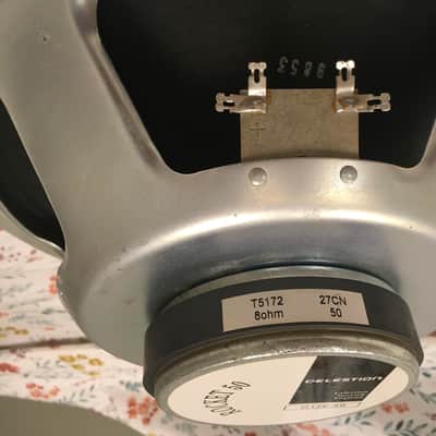 Celestion T5606 Rocket 50 12" 50-Watt 8 Ohm Replacement Speaker 2010s Silver image 2