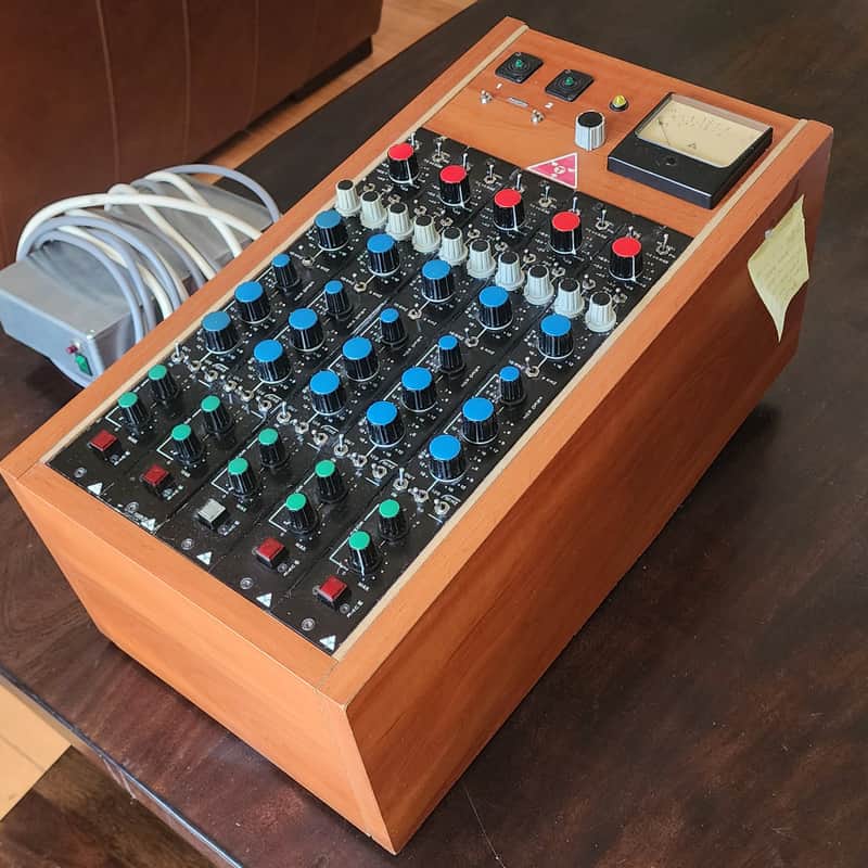 Trident 5 Channel B Range Microphone Preamp EQ Sidecar 1972 - Custom Racked Rare Vintage Legends Helios image 1