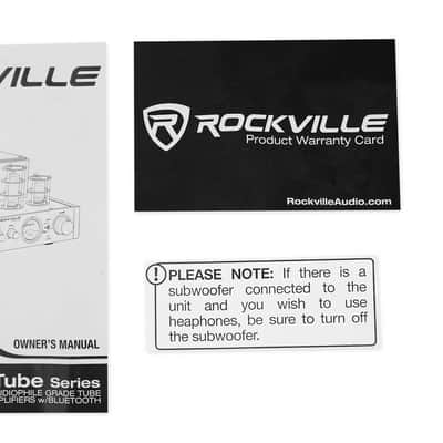 Rockville BluTube SG 70w Tube Amplifier/Home Theater Stereo Receiver w/Bluetooth image 5