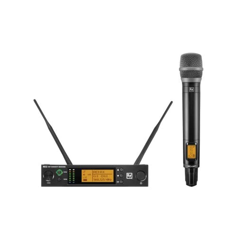 Electro-Voice RE3-RE520-5L Wireless Handheld System with RE520 Supercardioid 488-524MHz image 1